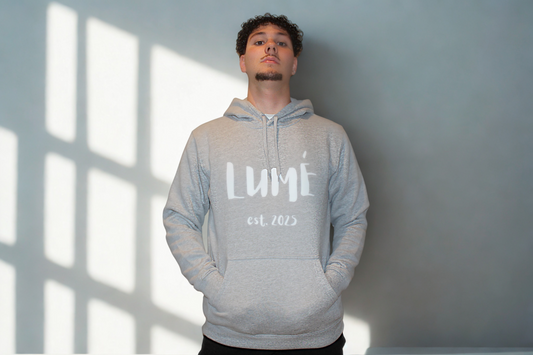 LUMÉ est 2025 Stencil Hoodie