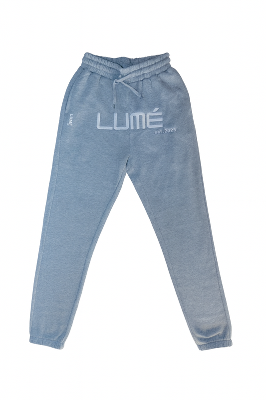 LUMÉ est 2025 Statement Track Pants – Grey Marie Edition