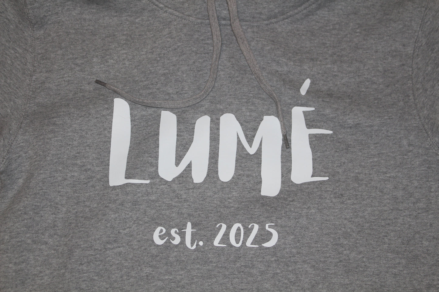 LUMÉ est 2025 Stencil Hoodie