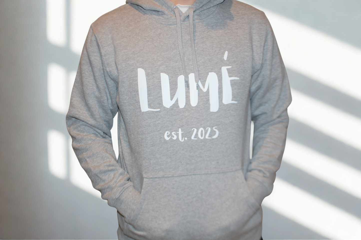LUMÉ est 2025 Stencil Hoodie
